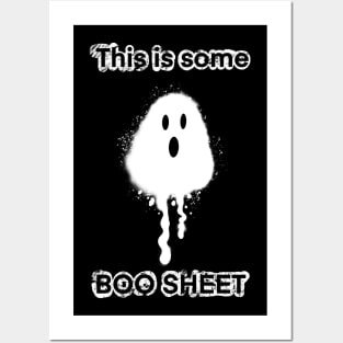 This is some boo sheet Posters and Art